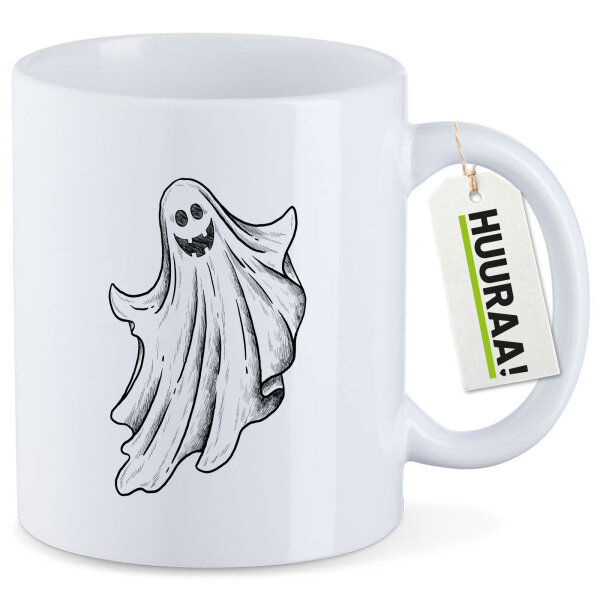 Kaffeetasse Comic Geist Fabelwesen 330ml