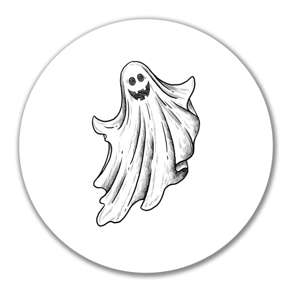Aufkleber Comic Geist Fabelwesen 10cm