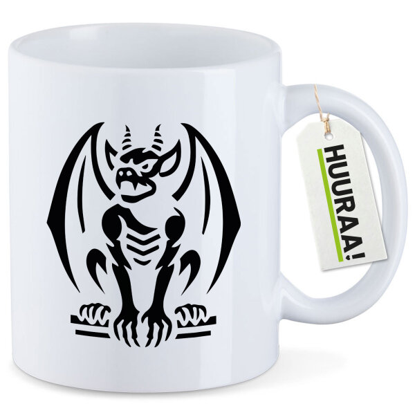 Kaffeetasse Gargoyle Fabelwesen 330ml