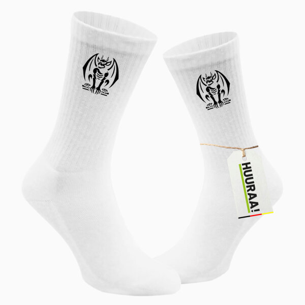 Unisex Socken Gargoyle Fabelwesen Baumwolle