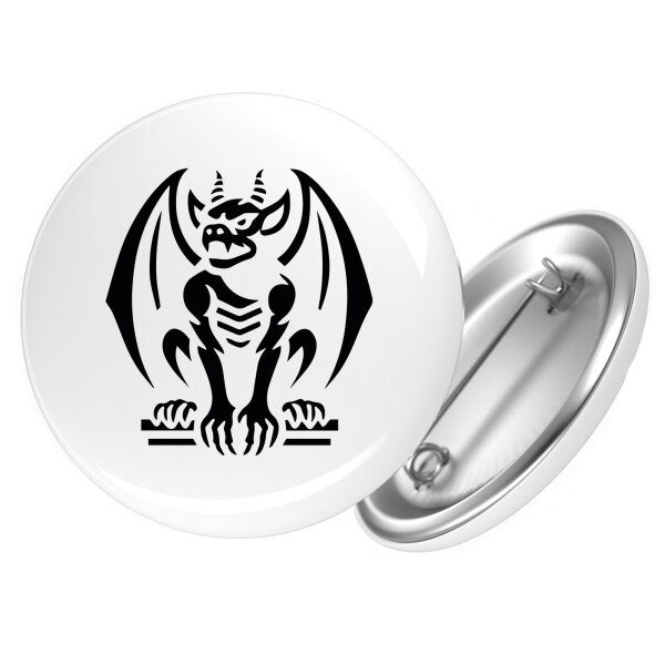 Button Gargoyle Fabelwesen
