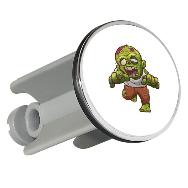 Waschbeckenstöpsel Zombie Fabelwesen 4cm