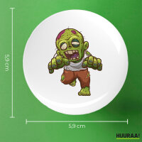 Button Zombie Fabelwesen