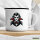 Emaille Tasse Vampir Fabelwesen 300ml Vintage