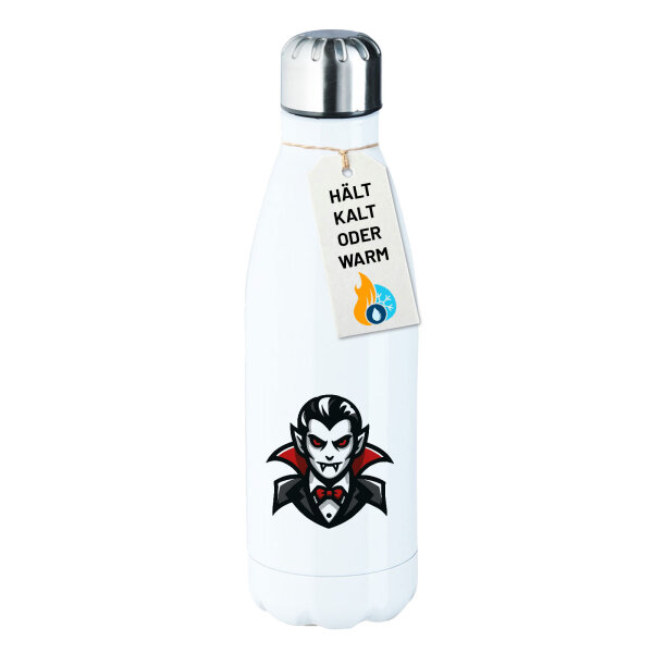 Trinkflasche Vampir Fabelwesen 500ml Edelstahl Wasserflasche