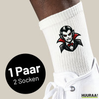Unisex Socken Vampir Fabelwesen Baumwolle
