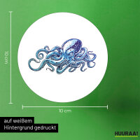 Aufkleber Kraken Fabelwesen 10cm