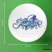 Button Kraken Fabelwesen