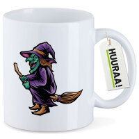 Kaffeetasse Hexe Halloween 330ml