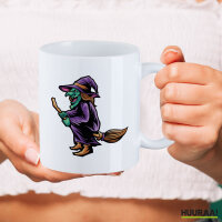 Kaffeetasse Hexe Halloween 330ml