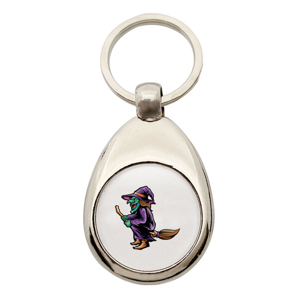 Schlüsselanhänger Hexe Halloween