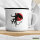 Emaille Tasse Teufel Devil 300ml Vintage Emaille Becher