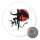 Magnet Teufel Devil 59mm Kühlschrankmagnet