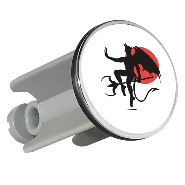 Waschbeckenstöpsel Teufel Devil 4cm