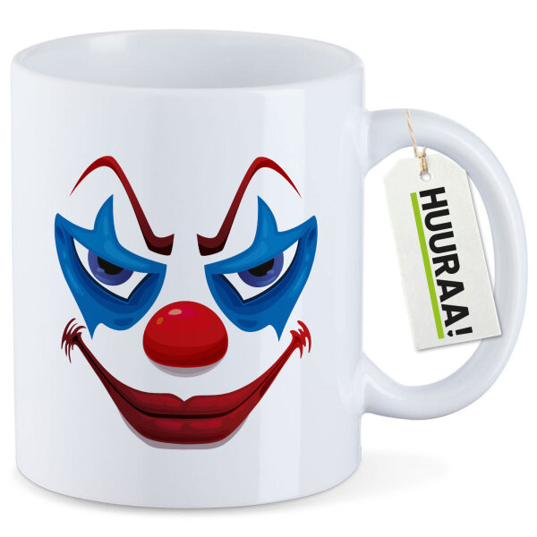 Kaffeetasse Horrorclown Halloween 330ml