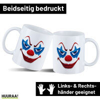 Kaffeetasse Horrorclown Halloween 330ml