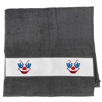 Handtuch Horrorclown Halloween 50x100cm