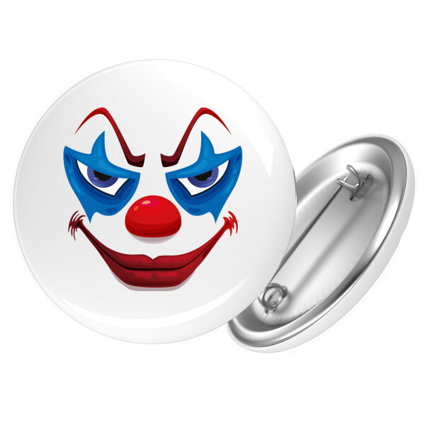 Button Horrorclown Halloween