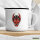 Emaille Tasse Oni Yōkai Japanische Mythologie 300ml Vintage