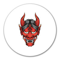 Aufkleber Oni Yōkai Japanische Mythologie 10cm