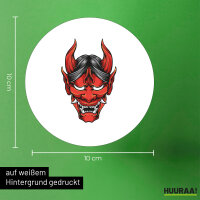 Aufkleber Oni Yōkai Japanische Mythologie 10cm