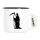 Emaille Tasse Sensenmann Tod 300ml Vintage