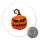 Magnet Halloweenkürbis Kürbis 59mm Kühlschrankmagnet Flaschenöffner
