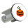 Waschbeckenstöpsel Halloweenkürbis Kürbis 4cm