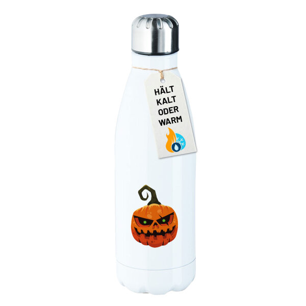 Trinkflasche Halloweenkürbis Kürbis 500ml Edelstahl Wasserflasche