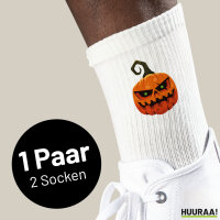 Unisex Socken Halloweenkürbis Kürbis Baumwolle
