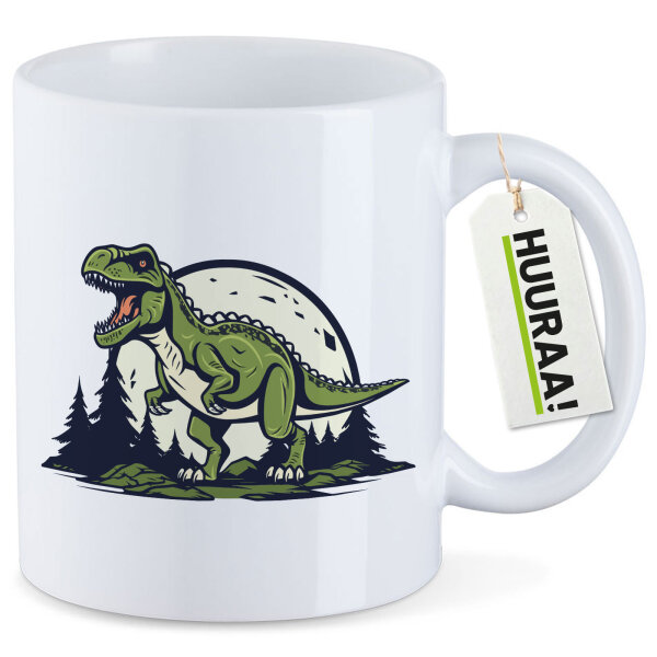 Kaffeetasse Tyrannosaurus Rex Dinosaurier 330ml