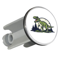 Waschbeckenstöpsel Tyrannosaurus Rex Dinosaurier 4cm...