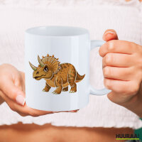 Kaffeetasse Triceratops Dinosaurier 330ml