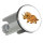 Waschbeckenstöpsel Triceratops Dinosaurier 4cm Abflussstopfen