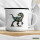 Emaille Tasse Velociraptor Dinosaurier 300ml Vintage Emaille Becher