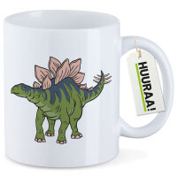 Kaffeetasse Stegosaurus Dinosaurier 330ml