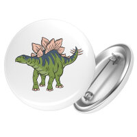 Button Stegosaurus Dinosaurier