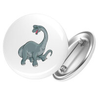 Button Brachiosaurus Dinosaurier rund