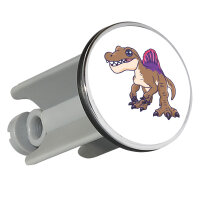 Waschbeckenstöpsel Spinosaurus Dinosaurier 4cm...