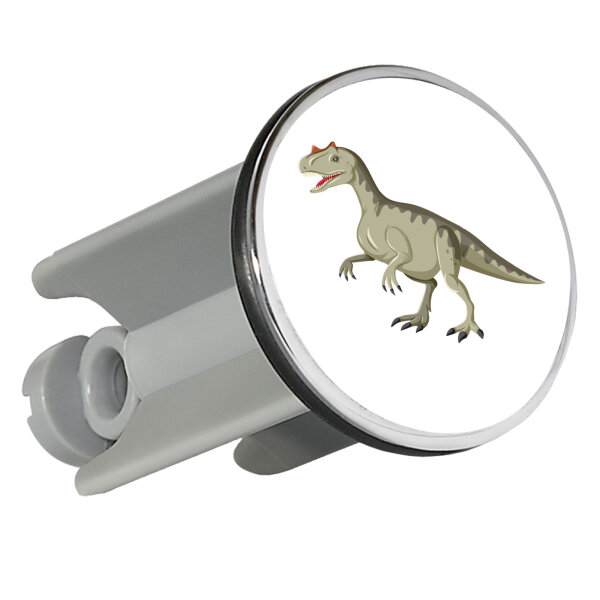 Waschbeckenstöpsel Allosaurus Dinosaurier 4cm Abflussstopfen