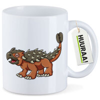 Kaffeetasse Ankylosaurus Dinosaurier 330ml