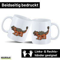 Kaffeetasse Ankylosaurus Dinosaurier 330ml