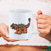 Kaffeetasse Ankylosaurus Dinosaurier 330ml