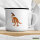 Emaille Tasse Parasaurolophus Dinosaurier 300ml Vintage