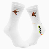 Unisex Socken Pteranodon Dinosaurier Größe 37/46 White Motiv Tennissocken