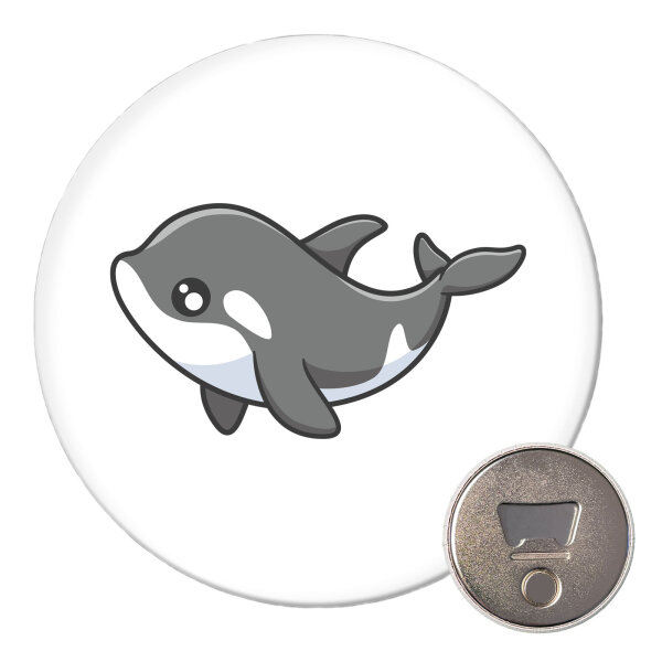 Magnet Orka Killerwal 59mm Kühlschrankmagnet