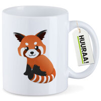 Kaffeetasse Roter Panda Comic 330ml