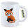 Kaffeetasse Roter Panda Comic 330ml