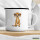 Emaille Tasse Erdmännchen Comic 300ml Vintage Emaille Becher