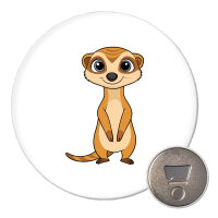 Magnet Erdmännchen Comic 59mm Kühlschrankmagnet...